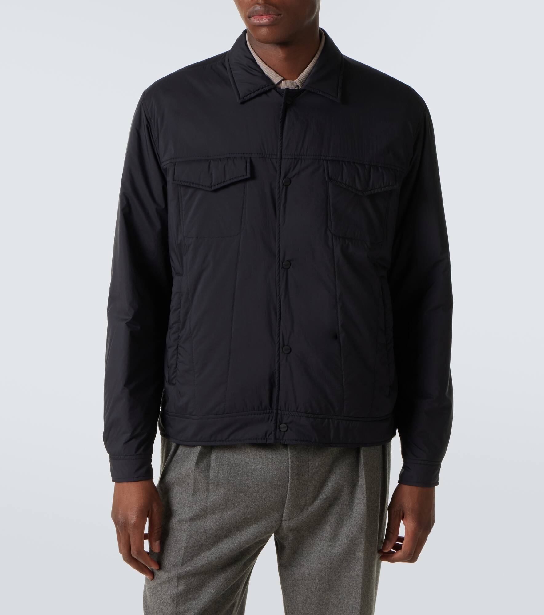 Padded technical jacket - 3