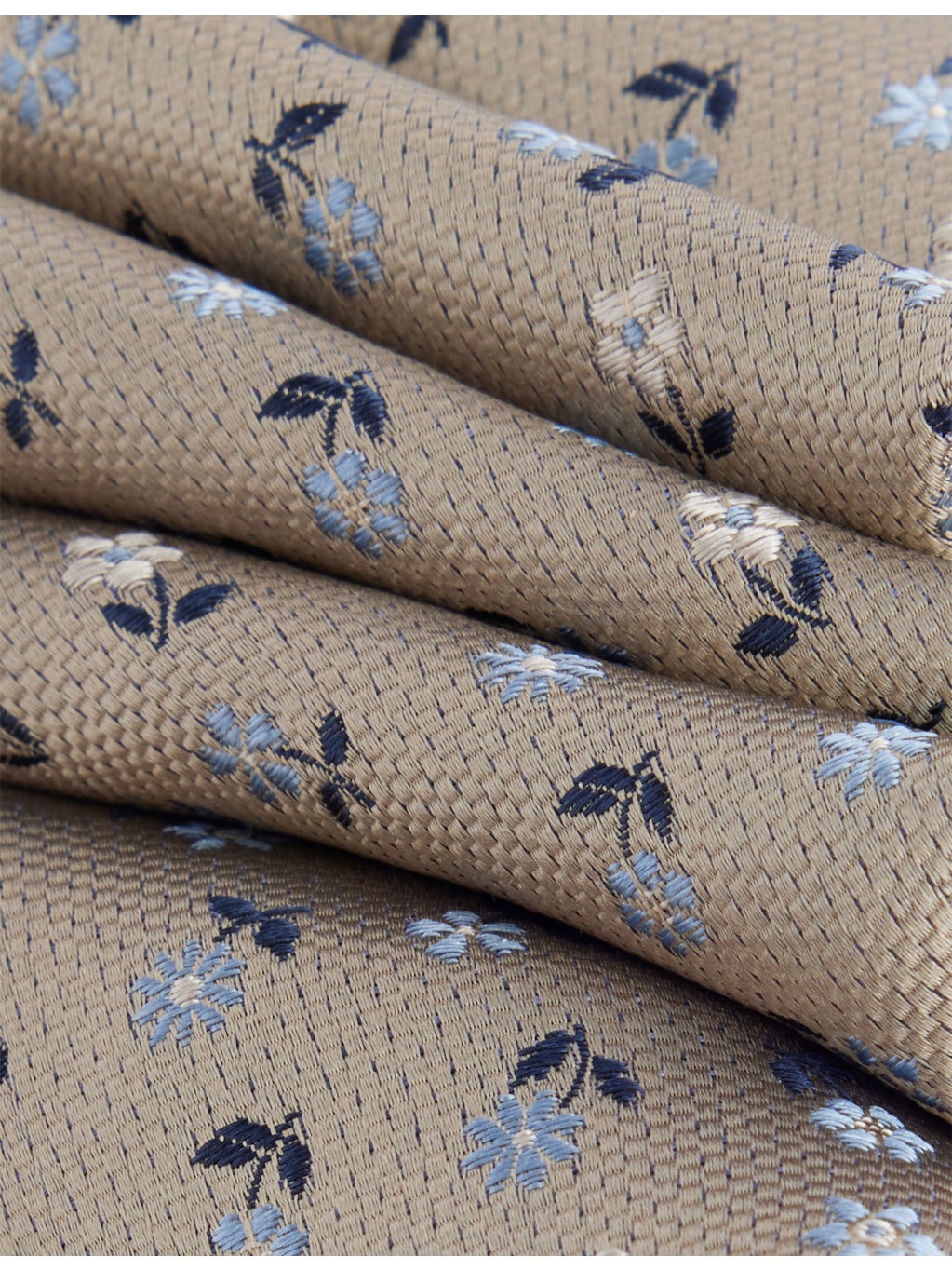 Daisy-Motif Silk Tie - 2