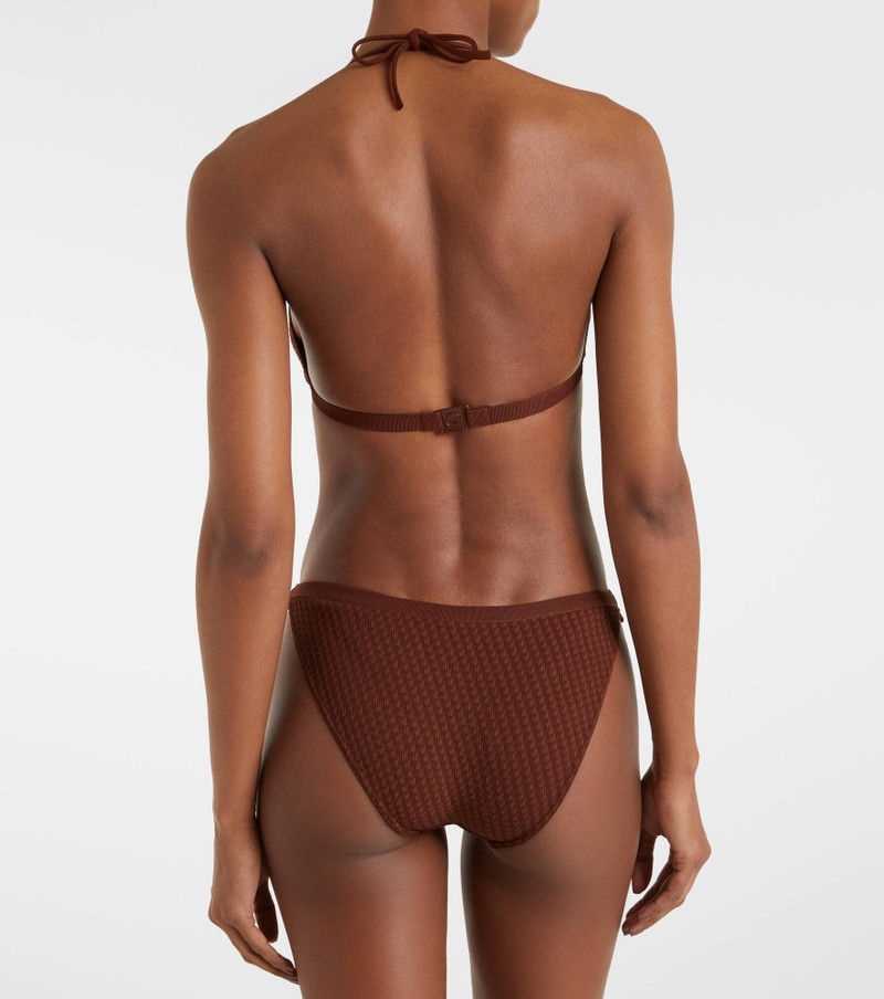Look jacquard bikini bottoms 3