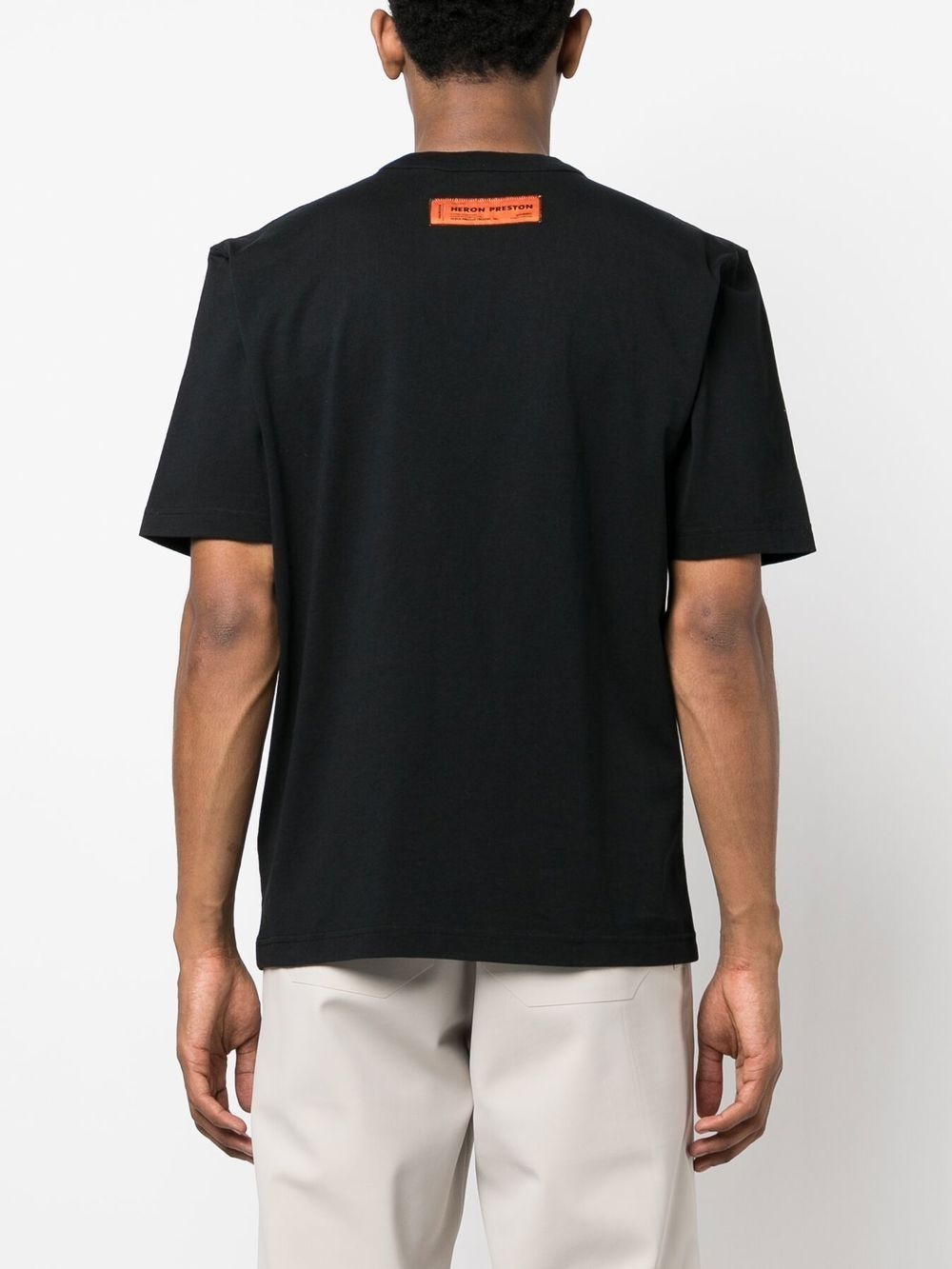 logo-print organic cotton T-shirt - 4