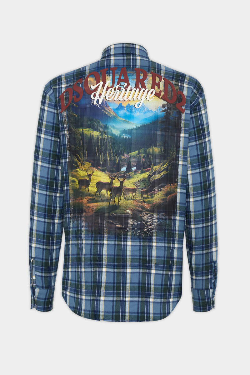 DSQUARED2 CANADIAN VINTAGE SHIRT outlook
