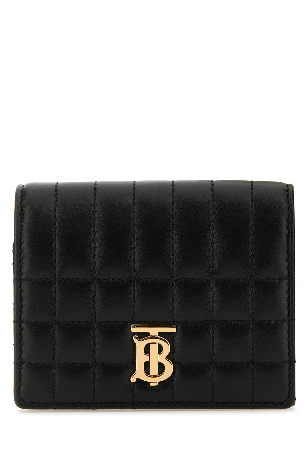 Black nappa leather wallet - 1