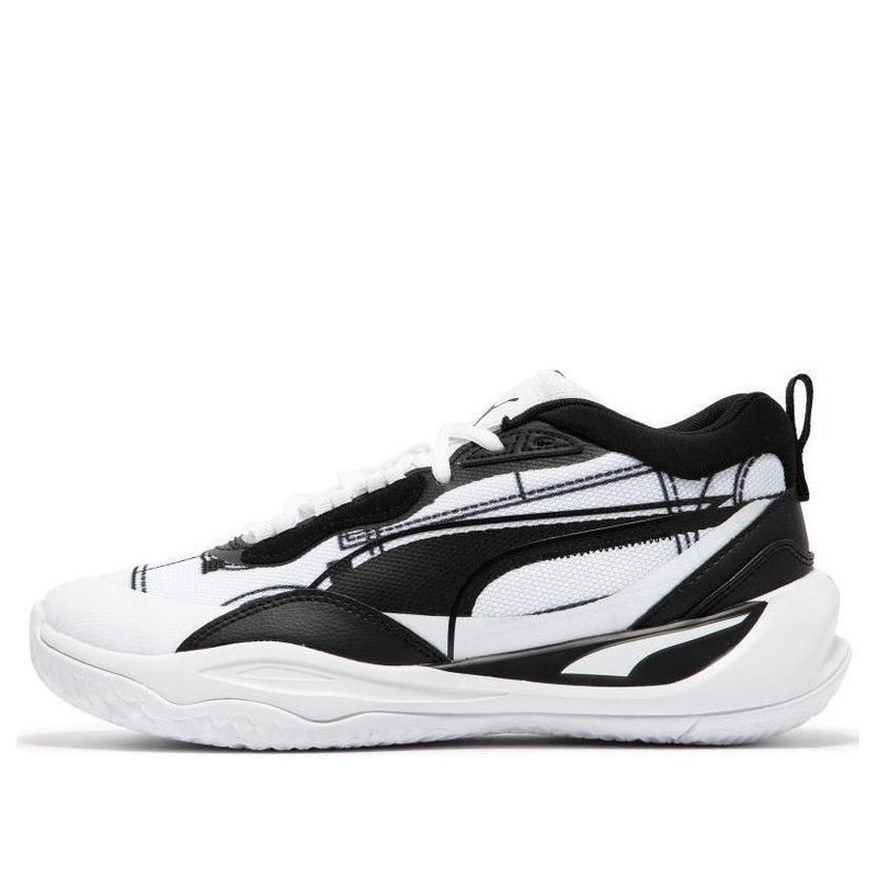 PUMA Playmaker Pro Courtside 'Black White' 378324-01 - 1