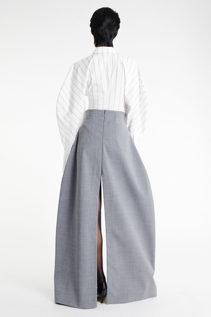 PANT SKIRT GREY MELANGE 2