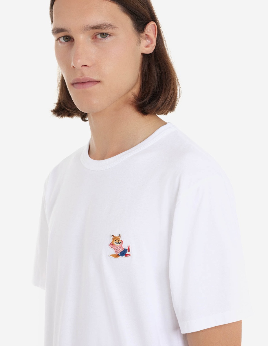 FRENCHIE DRESSED FOX PATCH CLASSIC TEE-SHIRT - 5