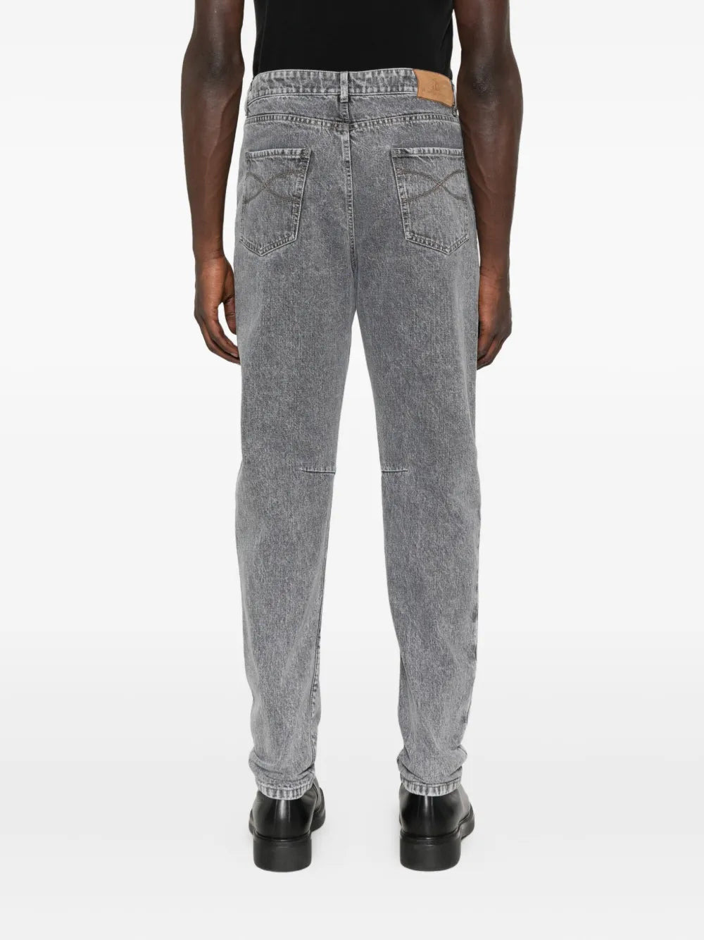 Brunello Cucinelli Men Jeans With Applique - 4