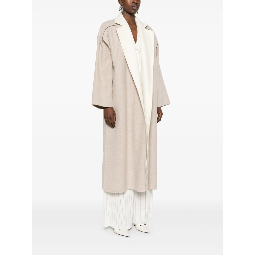 Max Mara Neutrals Coats - Oversized Coats Women - 2