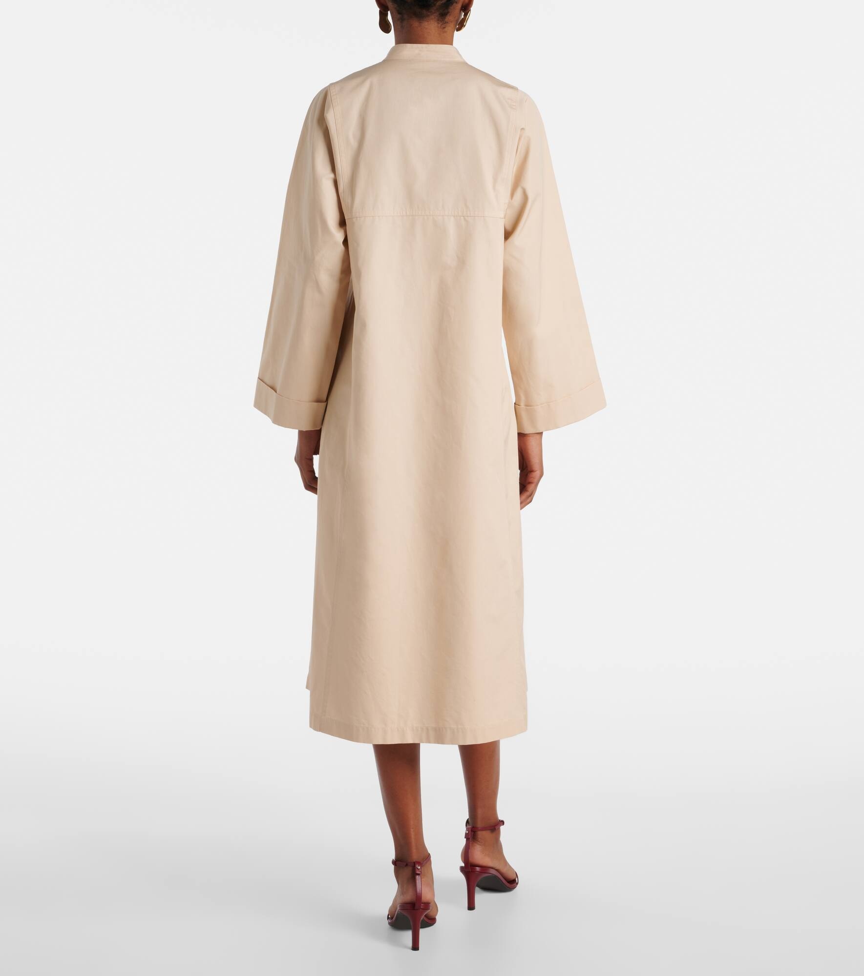 Cotton poplin tunic - 3