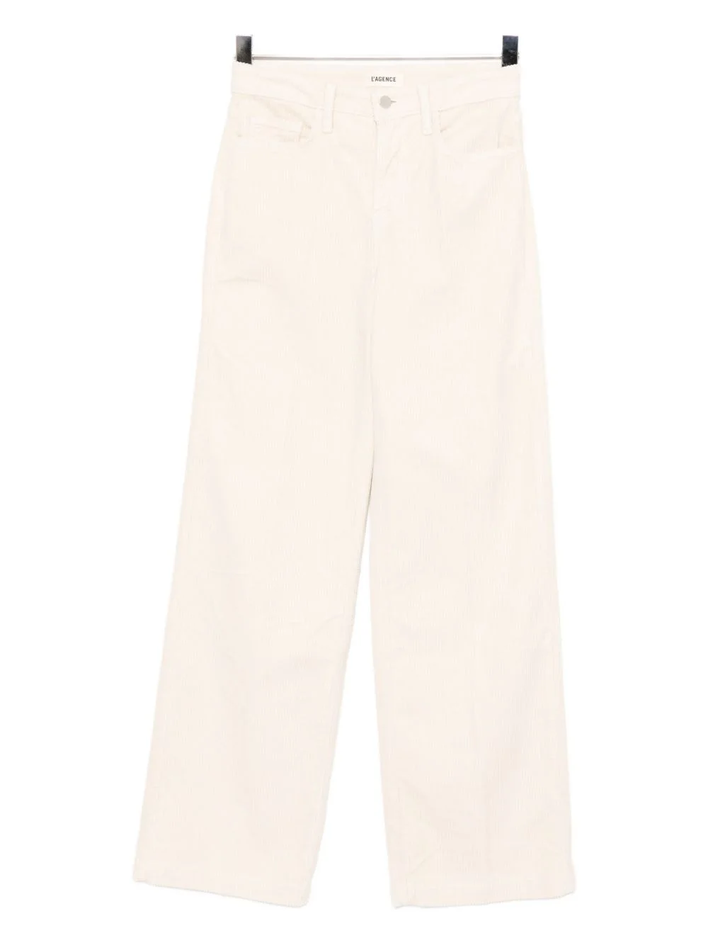 corduroy wide-leg trousers - 1