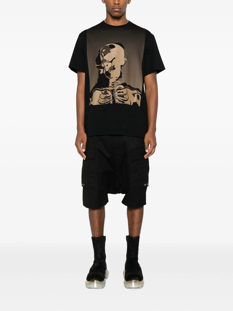 Alexander McQueen Alexander Mcqueen Skeleton-print Cotton T-shirt outlook