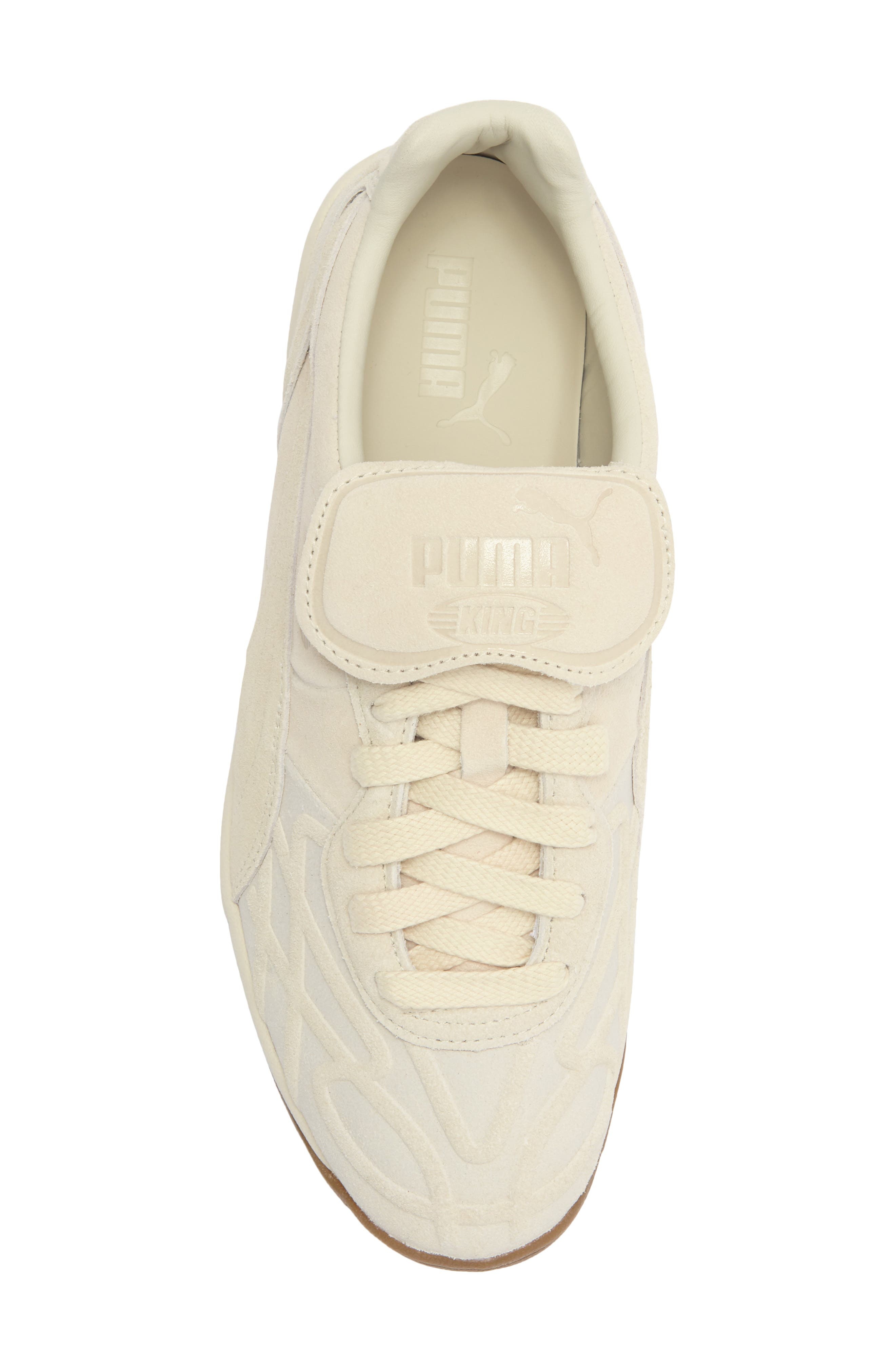 PUMA King Indoor Clean Soccer Sneaker in Alpine Snow at Nordstrom - 5