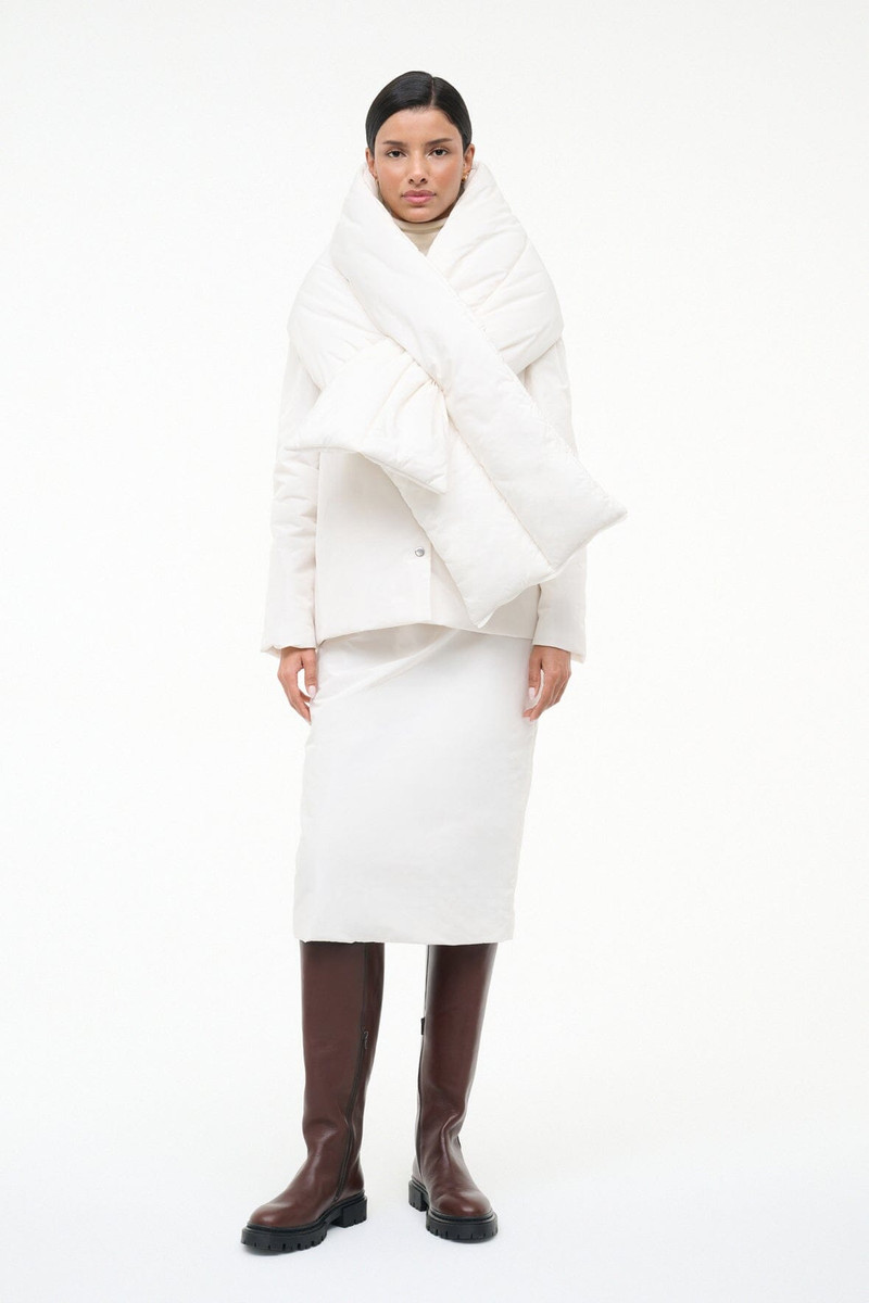 STAUD IMARI JACKET IVORY 7