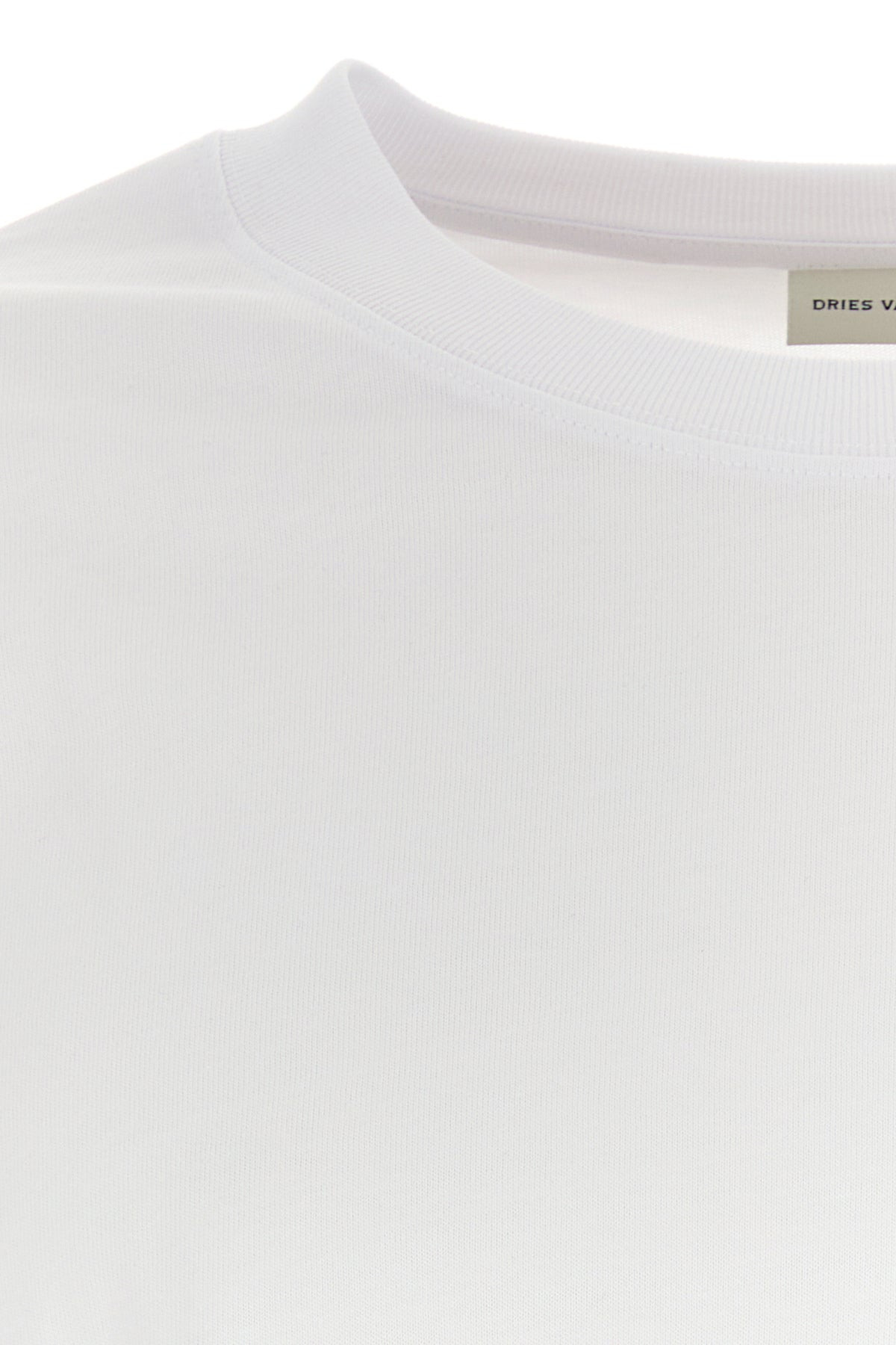 White cotton oversize Hegland t-shirt - 3