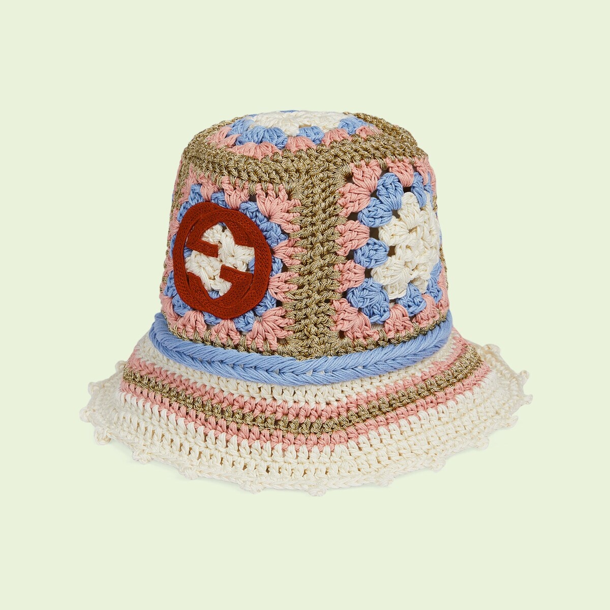 Gucci Lovelight crochet hat with Interlocking G - 1