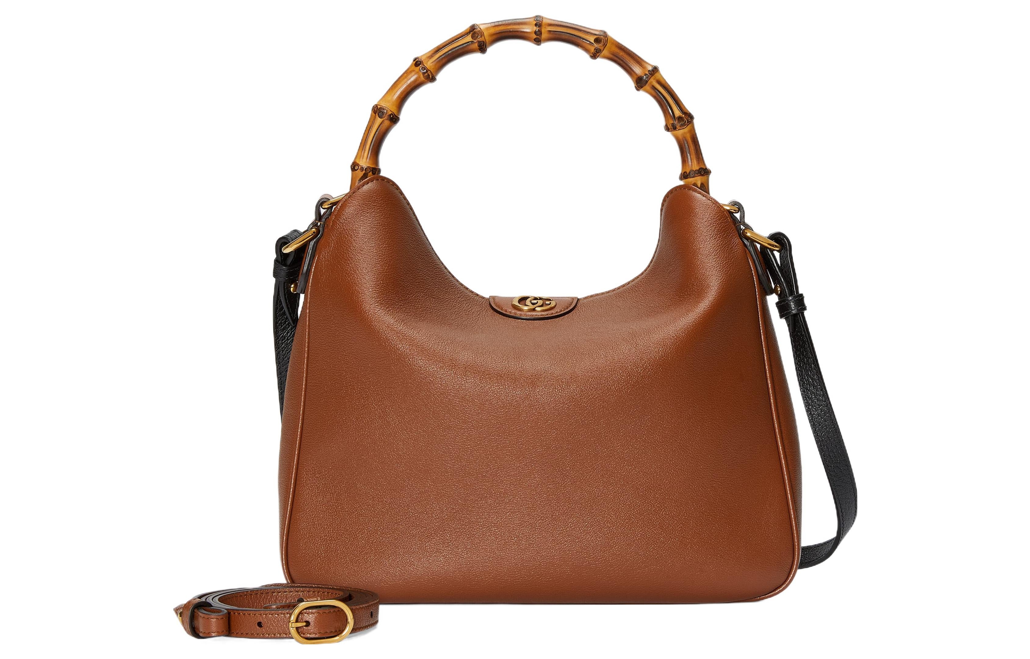 (WMNS) Gucci Diana Medium Shoulder Bag 'Brown' 746124-UAAAY-2548 - 2