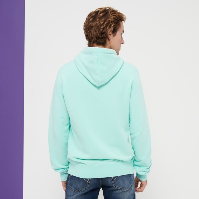 Men Cotton Hoodie Sweatshirt Solid - 11