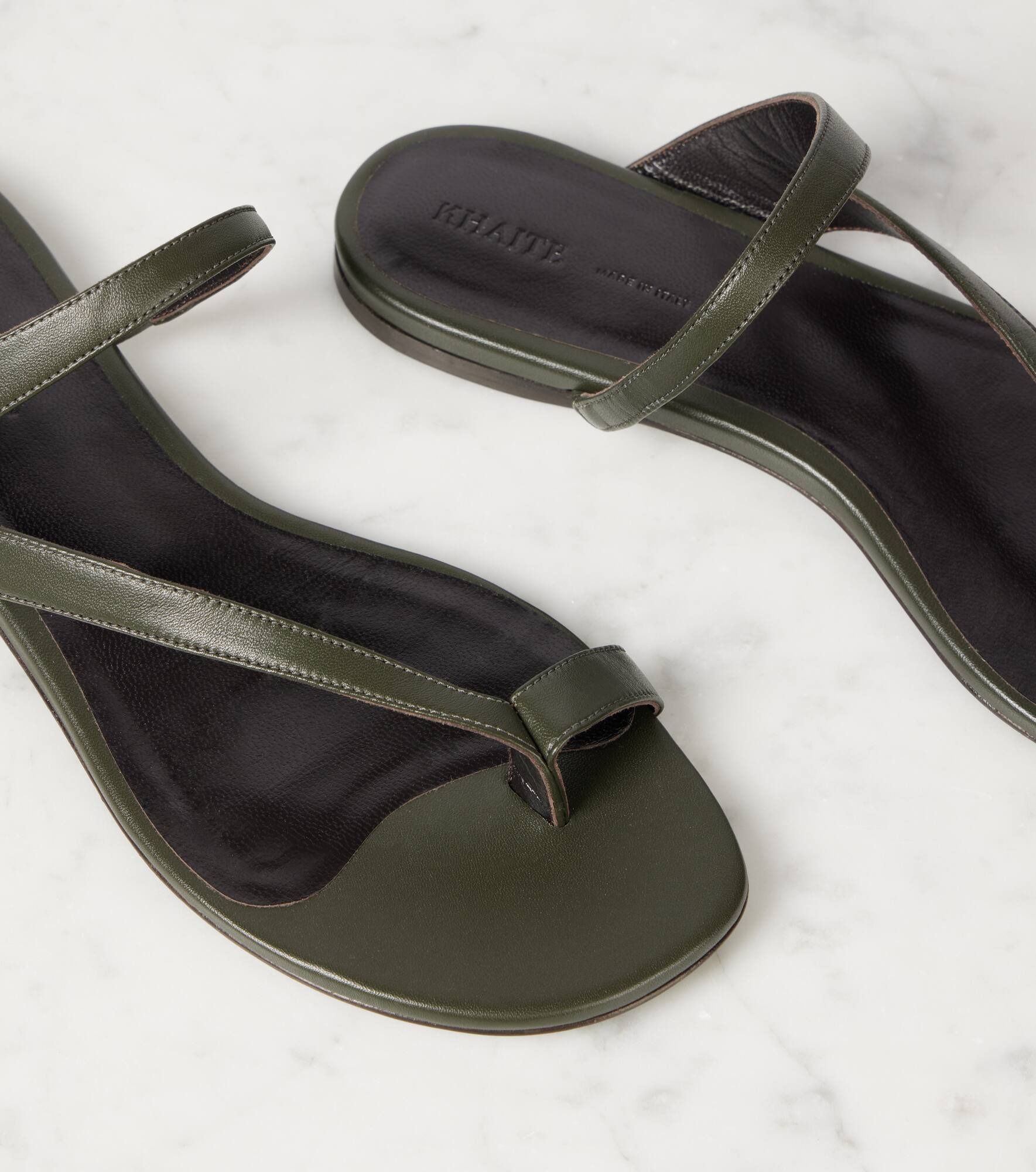 Aimee leather slides - 5