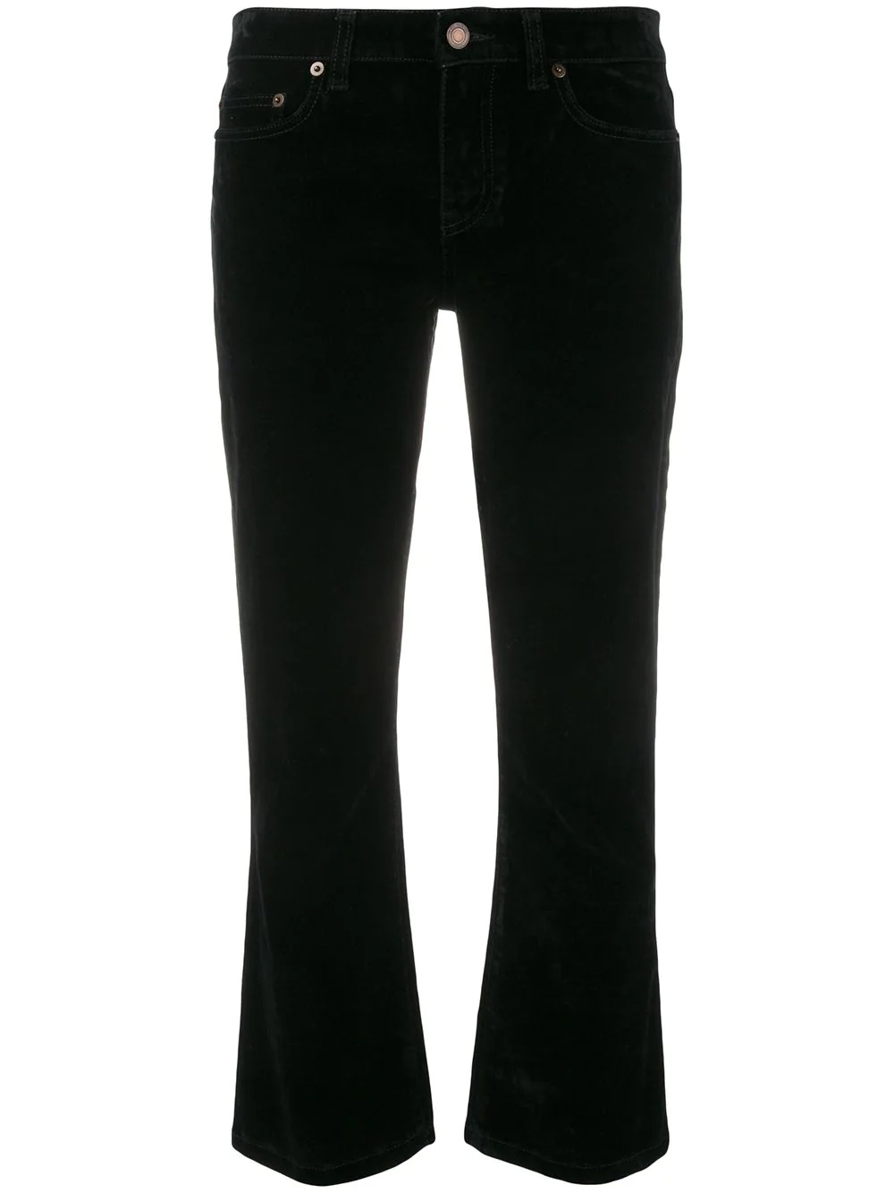 cropped fitted jeans - 1