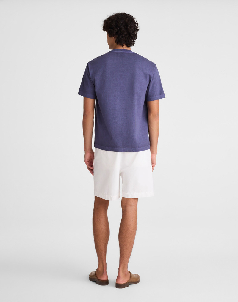 Madewell Pleated Chino Shorts in Uniform Twill outlook