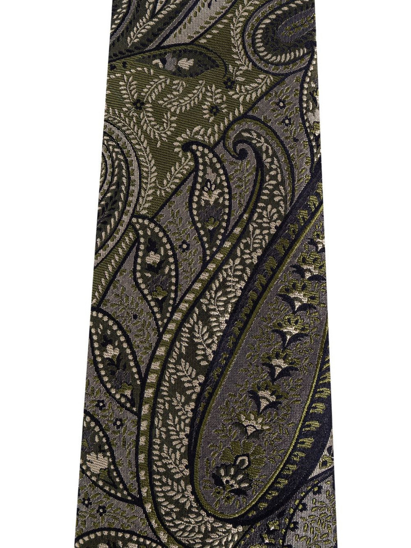 Etro paisley-patterned tie outlook