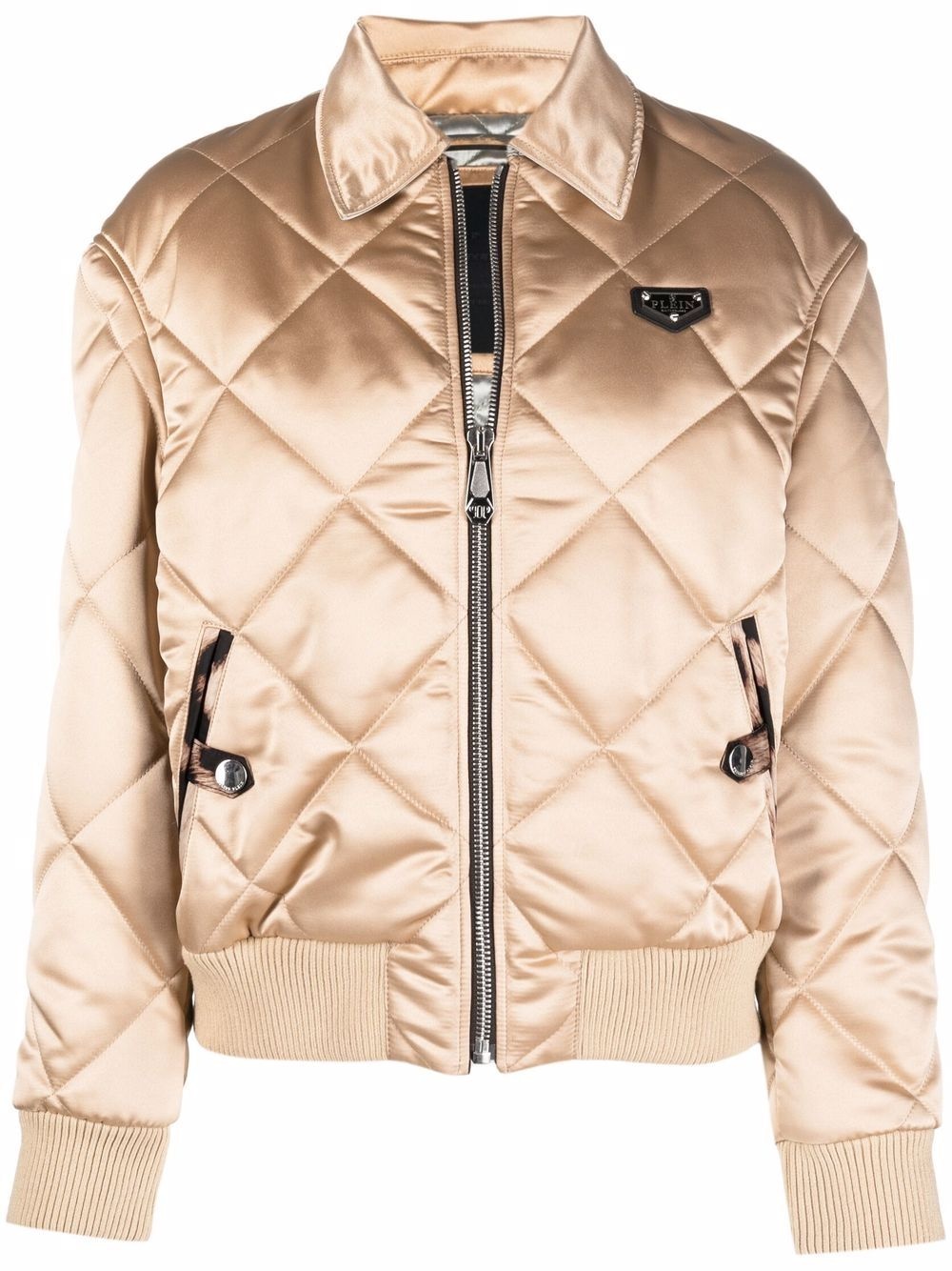 Iconic Plein Quilted Bomber jacket - 1