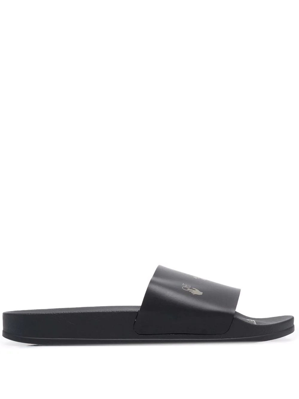 logo slip-on slides - 1