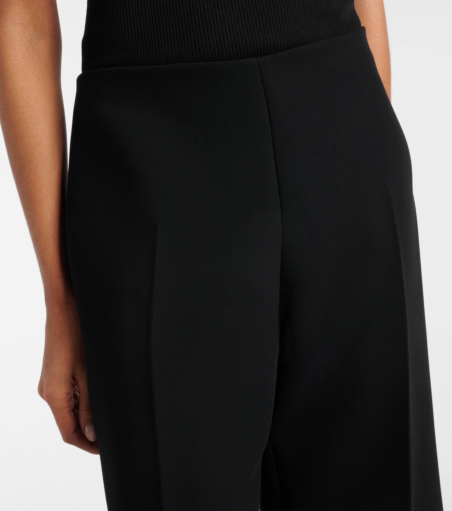 Walter cotton canvas flared pants - 4