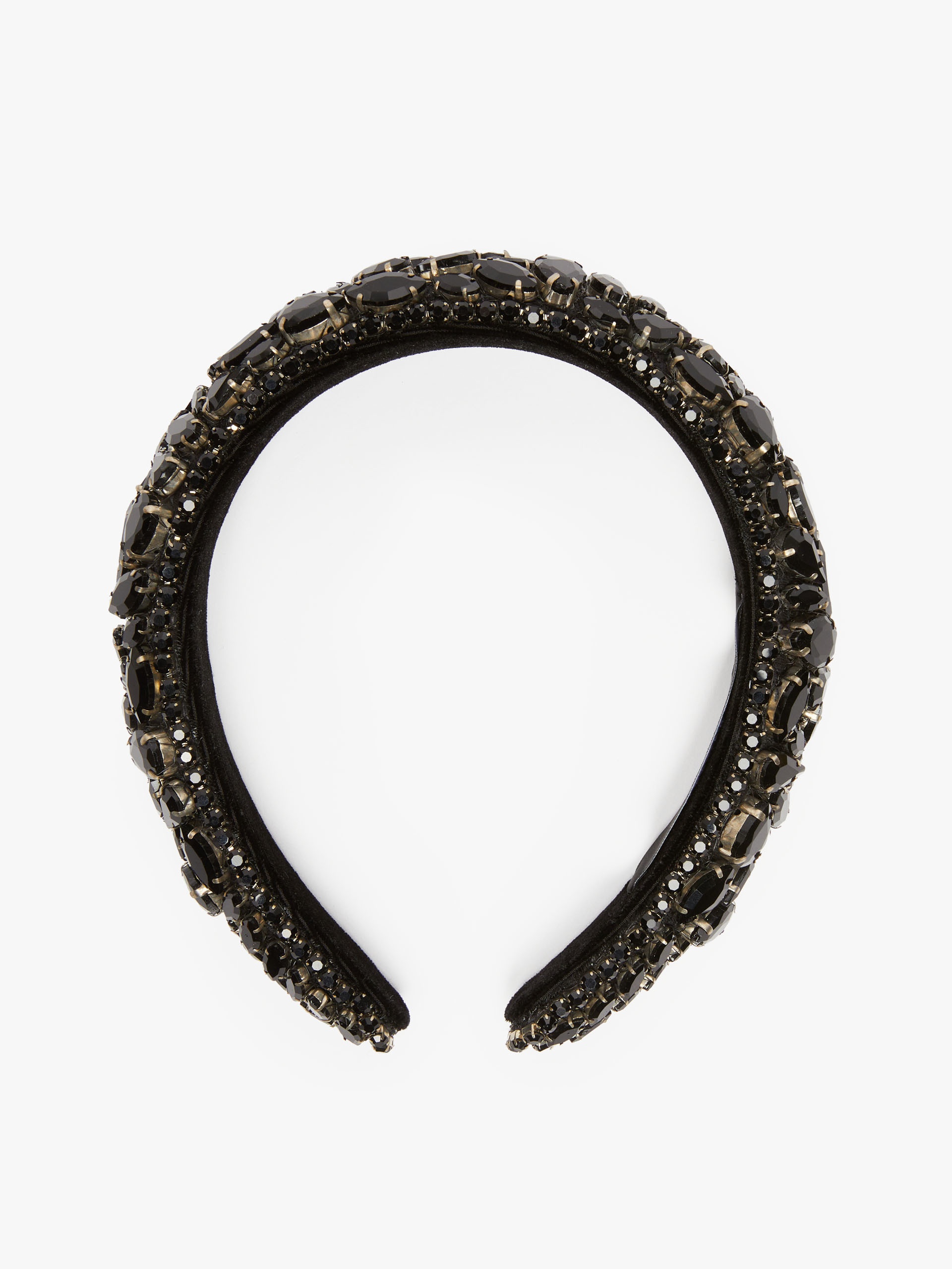 PONTILE Bead and rhinestone headband - 1
