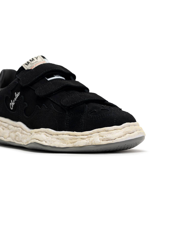 "CHARLES"OG Sole Western Detail Suede Low-top Verclo Sneaker 10
