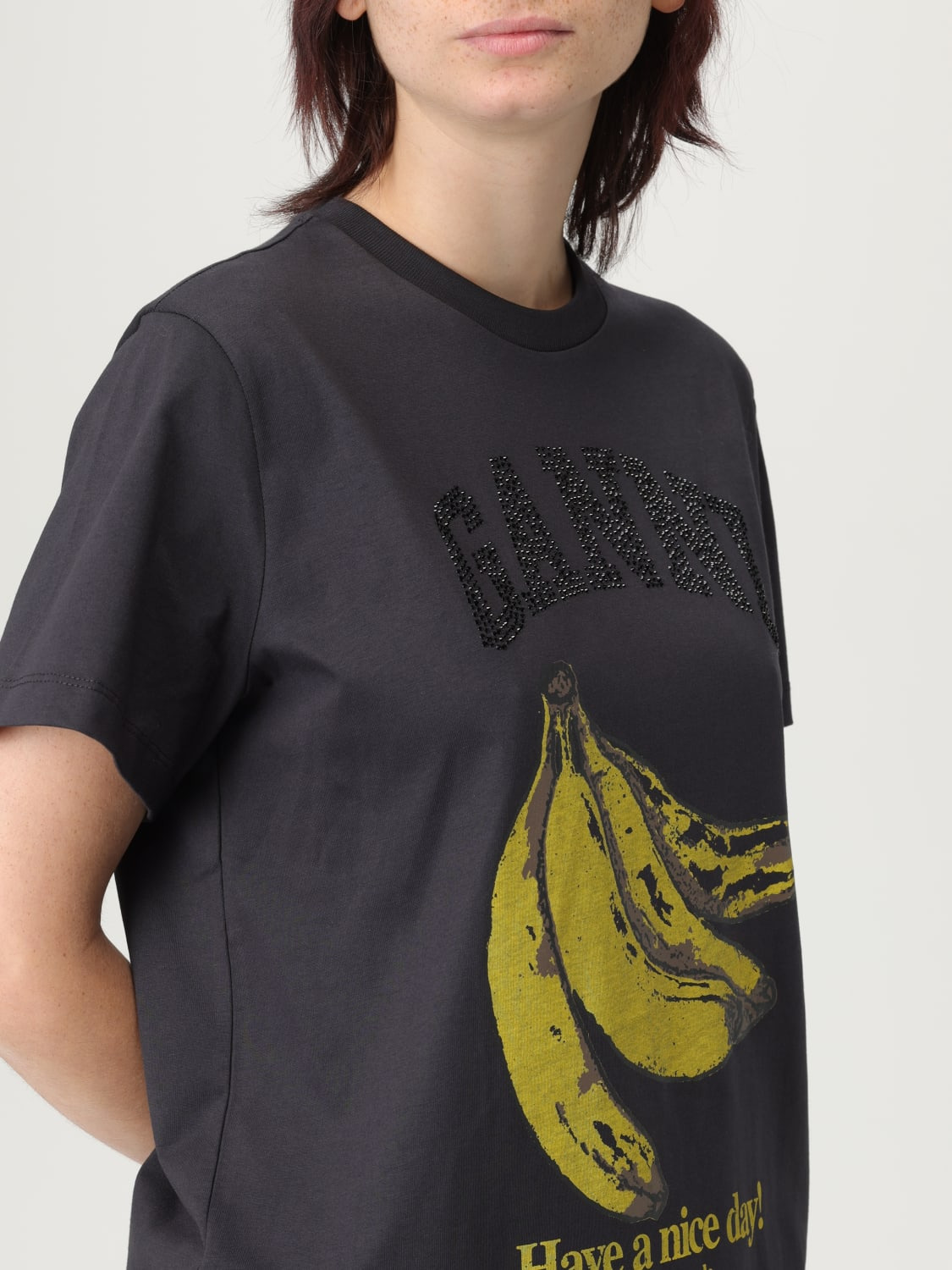 T-shirt woman Ganni - 4