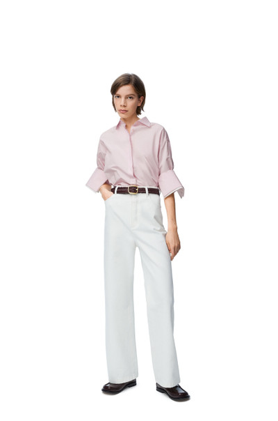 Loewe Turn-up shirt in cotton outlook