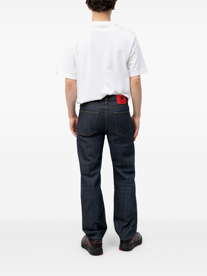HUGO x RB Hugo logo-patch jeans outlook