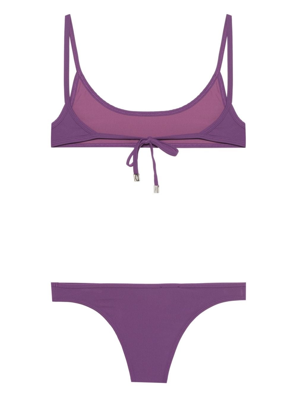 fine-ribbed bikini - 2
