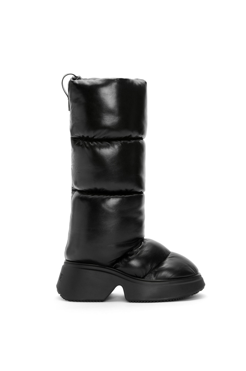 Padded high boot in lambskin 1