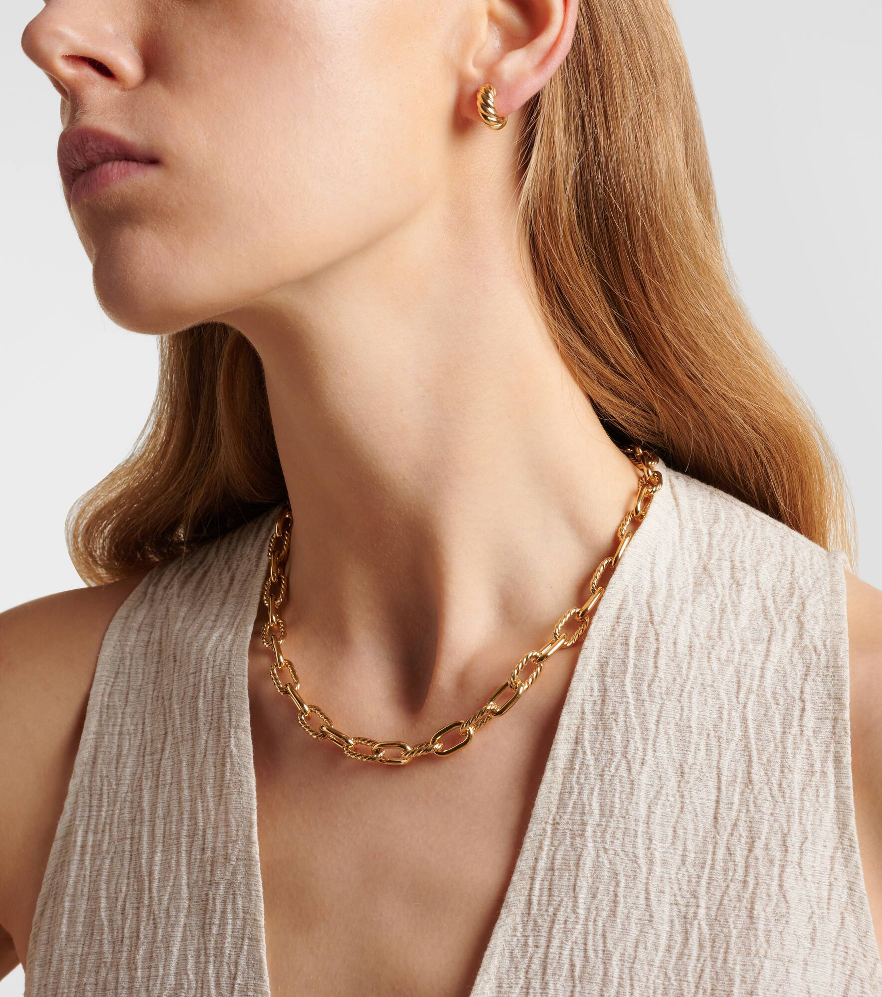 DY Madison® 18kt gold chain necklace - 3