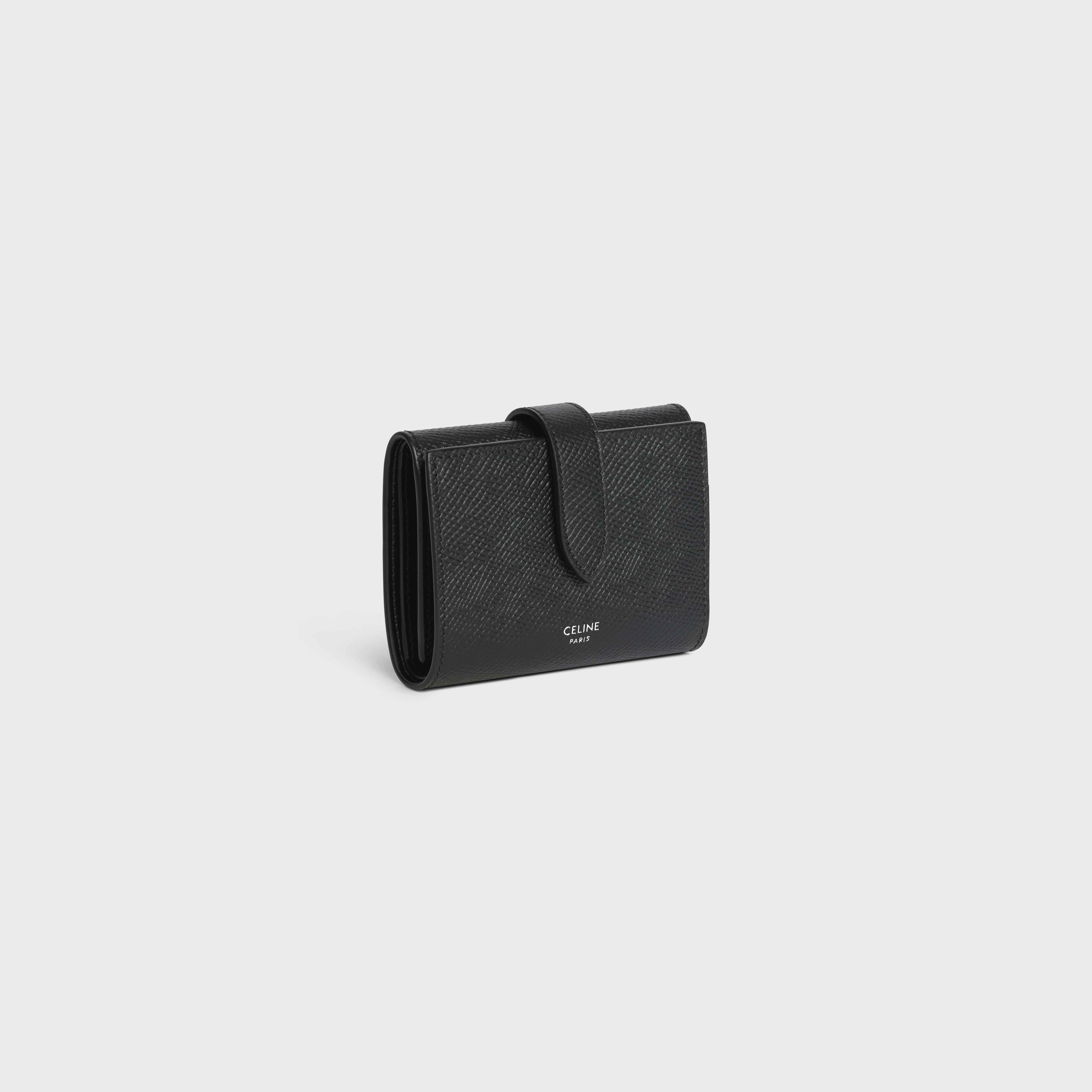 Fine Strap Wallet in Grained Calfskin 2