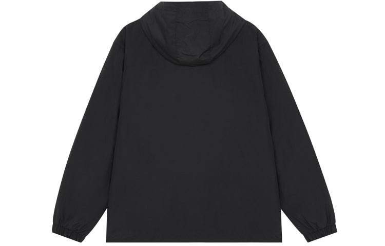 New Balance Men's New Balance Logo Sports Hooded Jacket Black AMJ14337-BK - 2