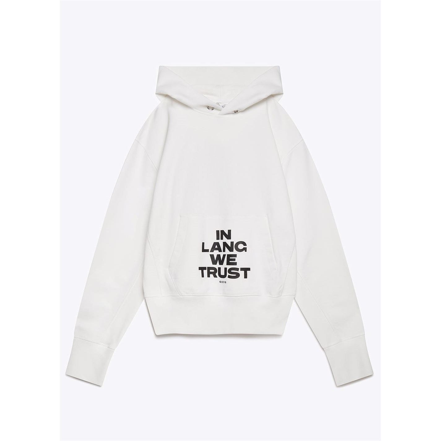 In lang discount we trust hoodie