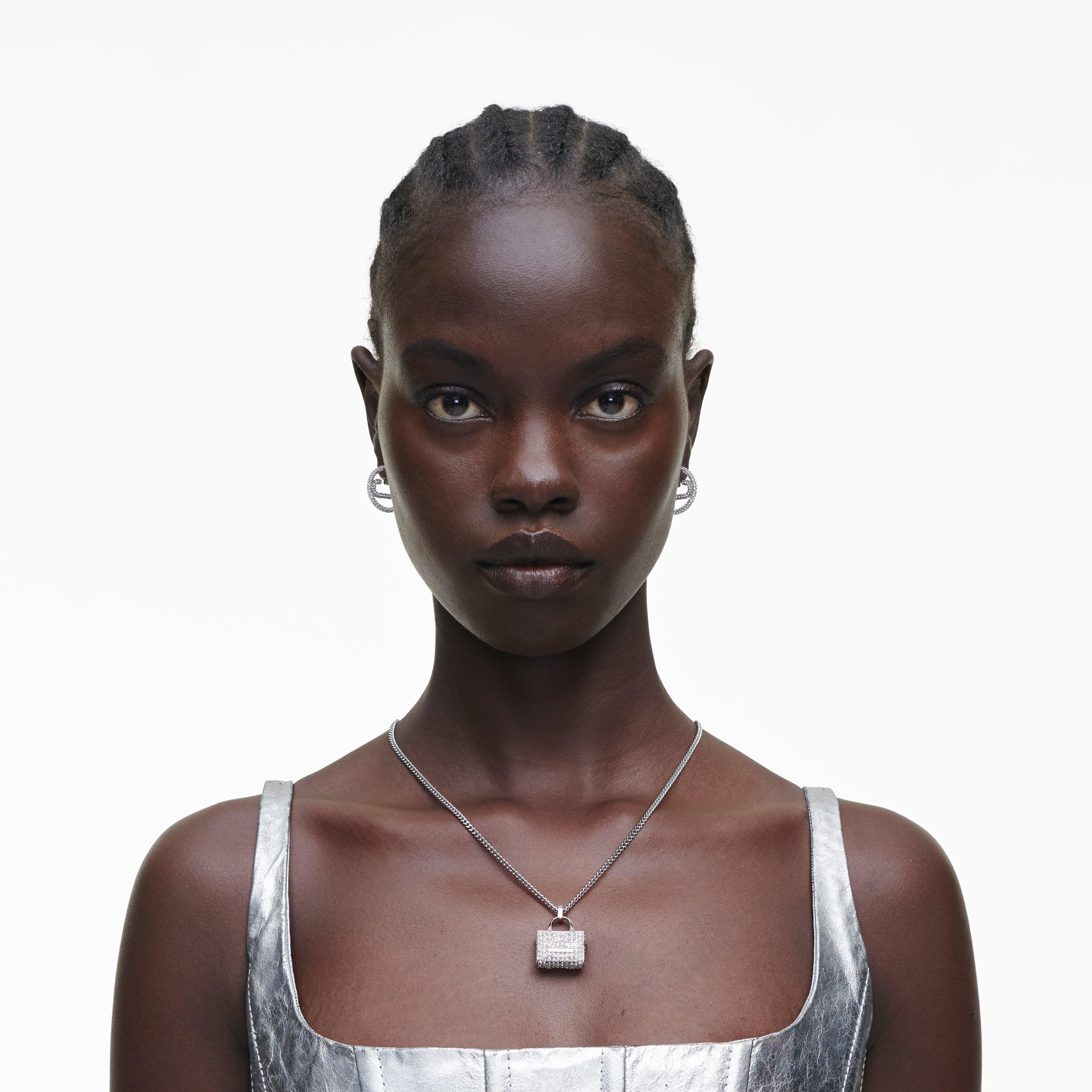 THE PAVE TOTE BAG NECKLACE - 2
