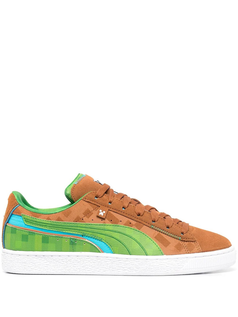 x Minecraft suede sneakers - 1