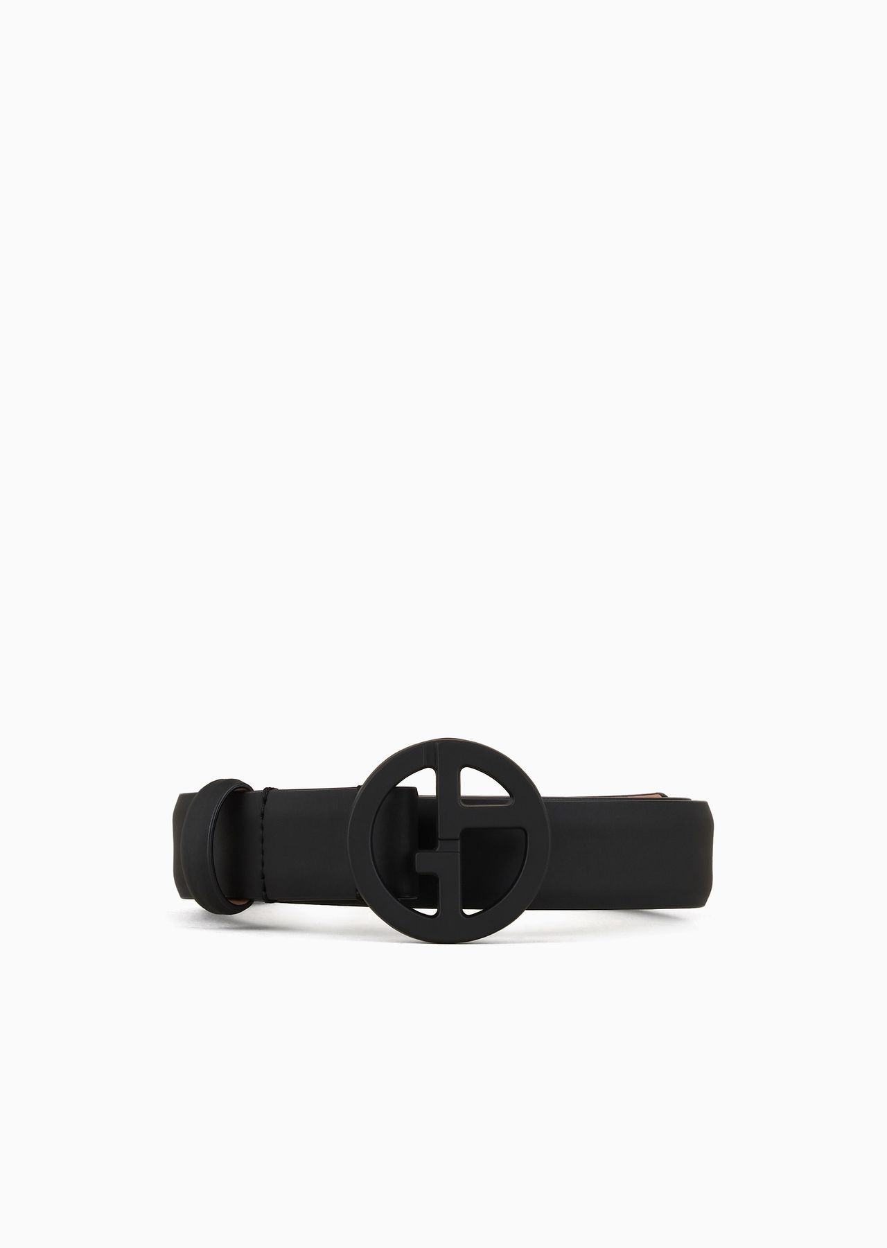 Rubberised-leather belt - 1