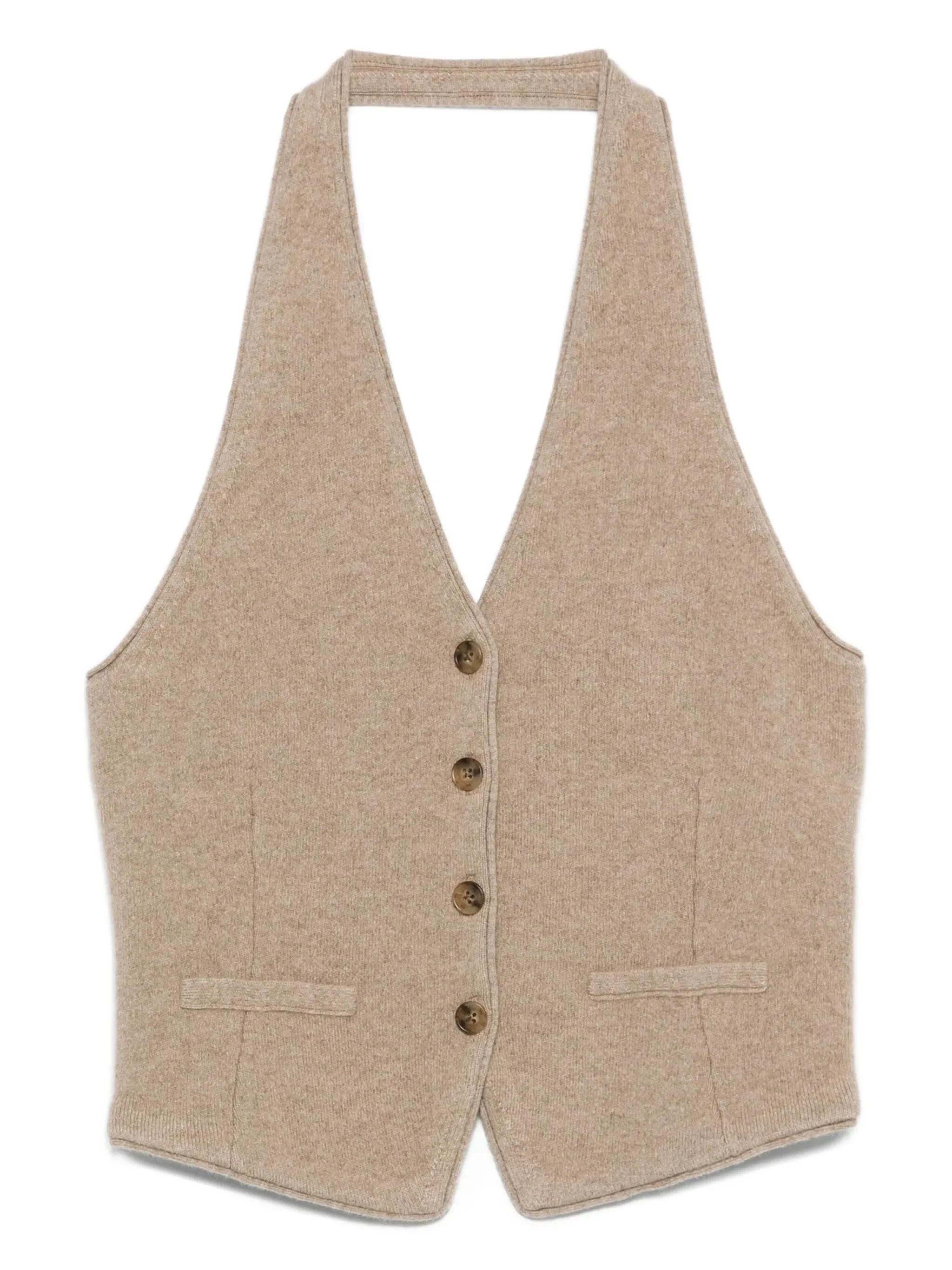 halterneck vest - 1