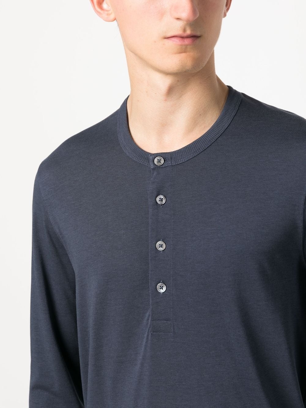 long-sleeve lyocell-blend T-shirt - 5