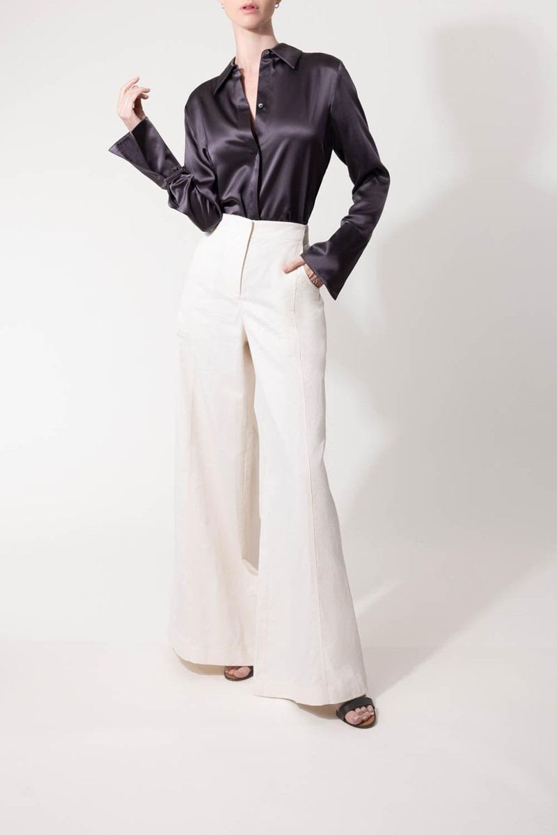 TWP Object Of Affection Blouse - Plum outlook