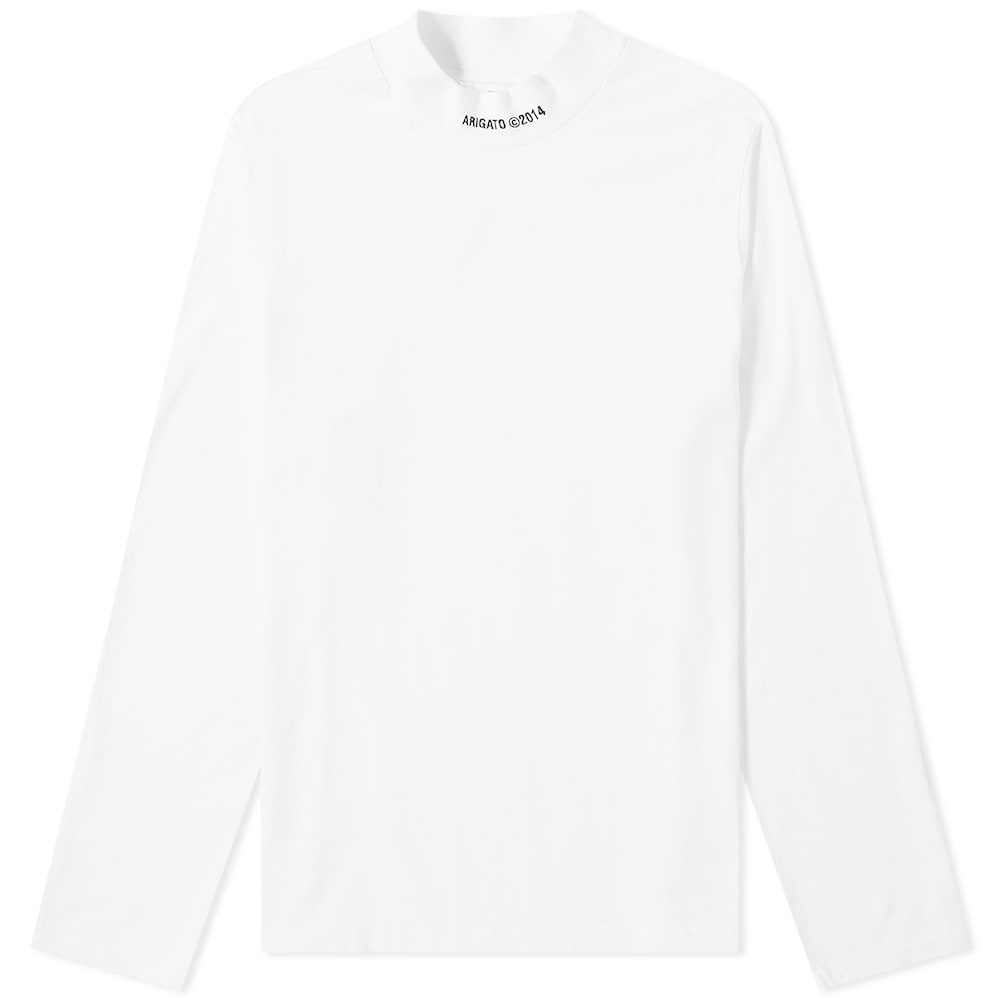 Axel Arigato Monogram Mock Neck Long Sleeve Tee - 1