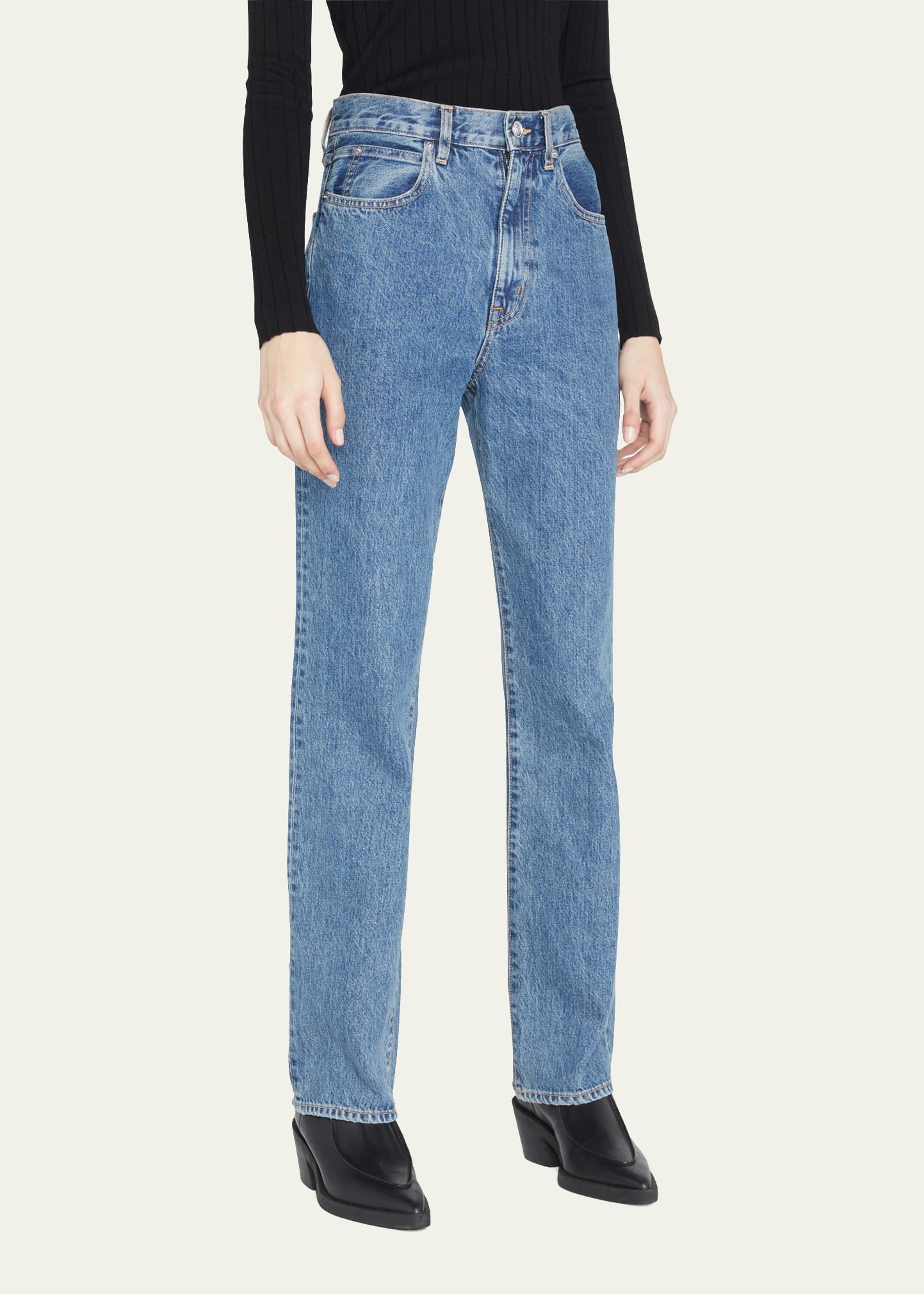 London Straight-Leg Jeans - 4