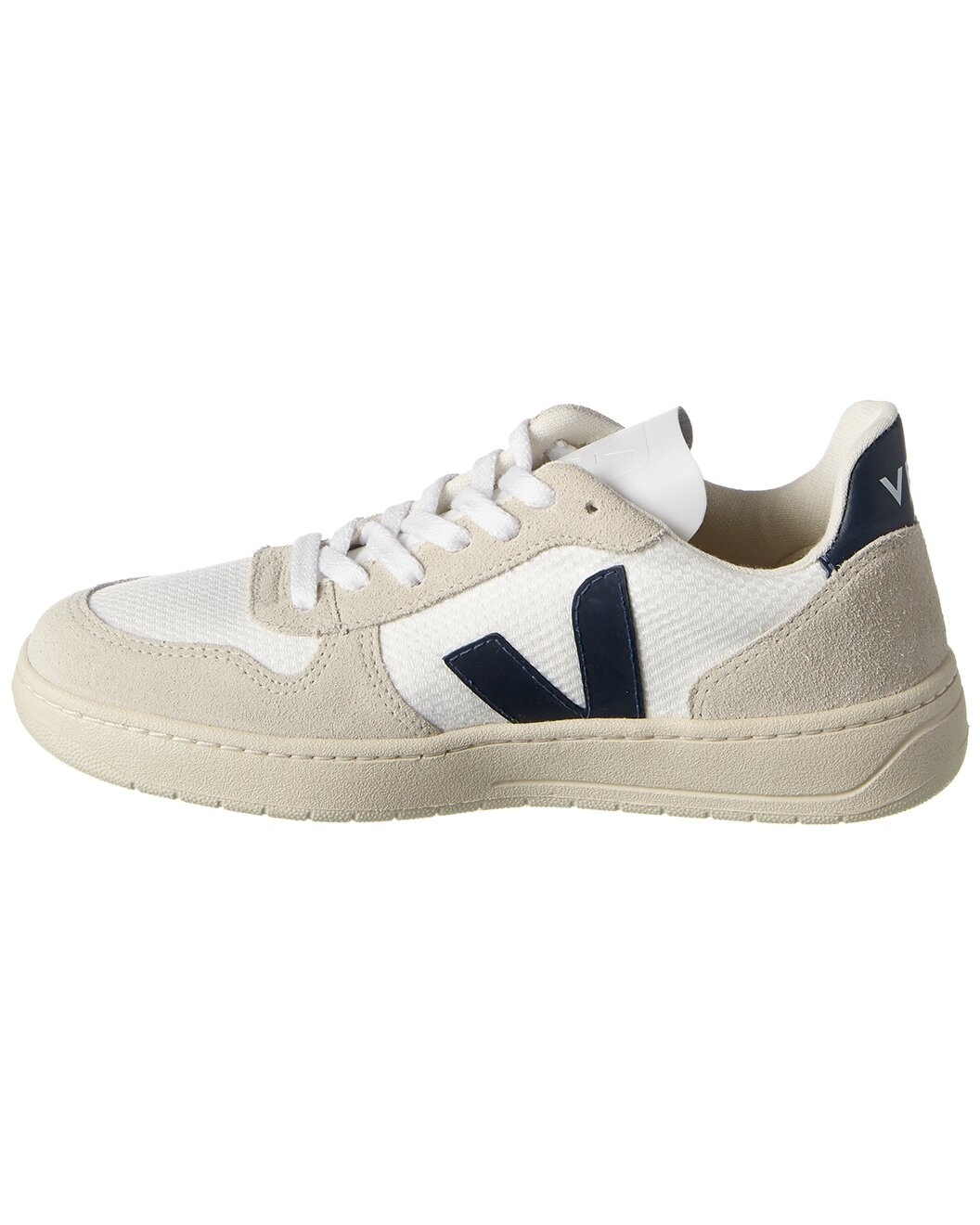 VEJA V-10 Suede-Trim Sneaker - 2