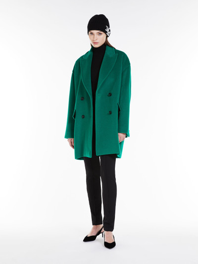 Max Mara MEANA Wool and cashmere oversized jacket outlook