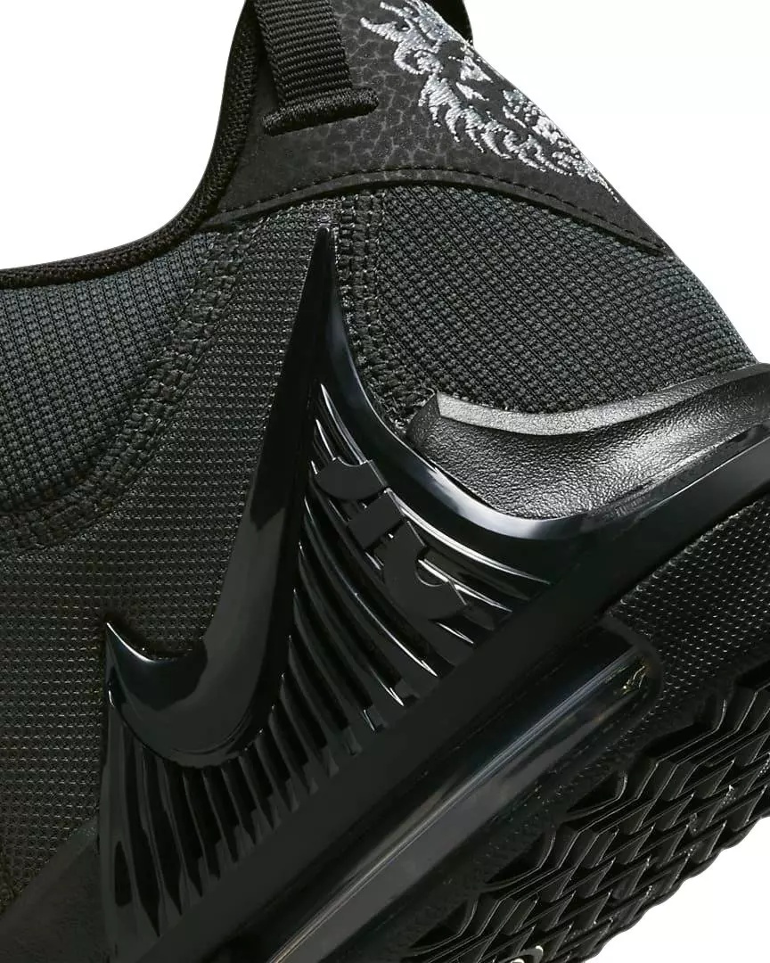 LeBron Witness 7 "Black/Anthracite/Black" Men's Basketball Shoe - 8