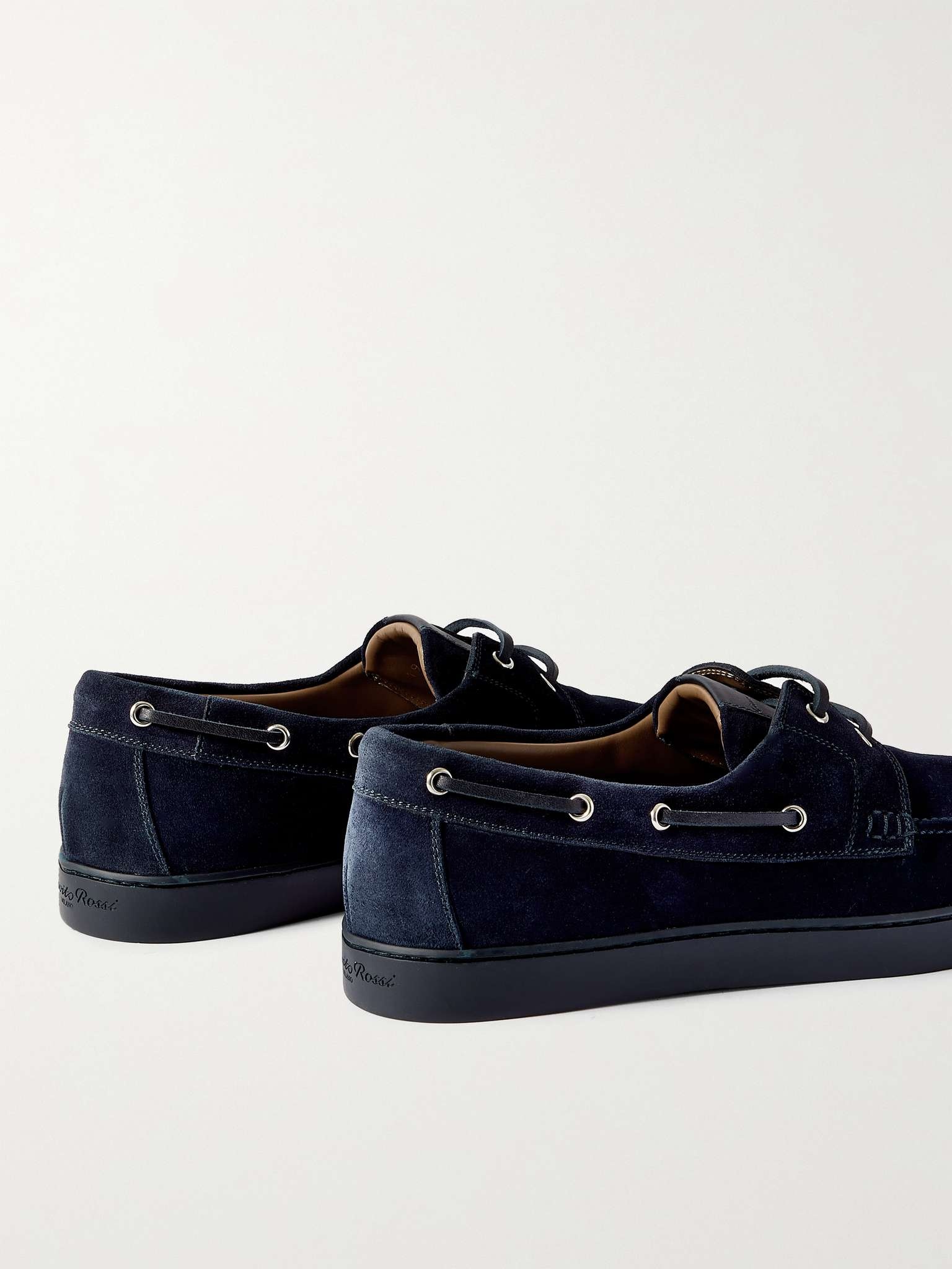 Suede Boat Shoes - 5